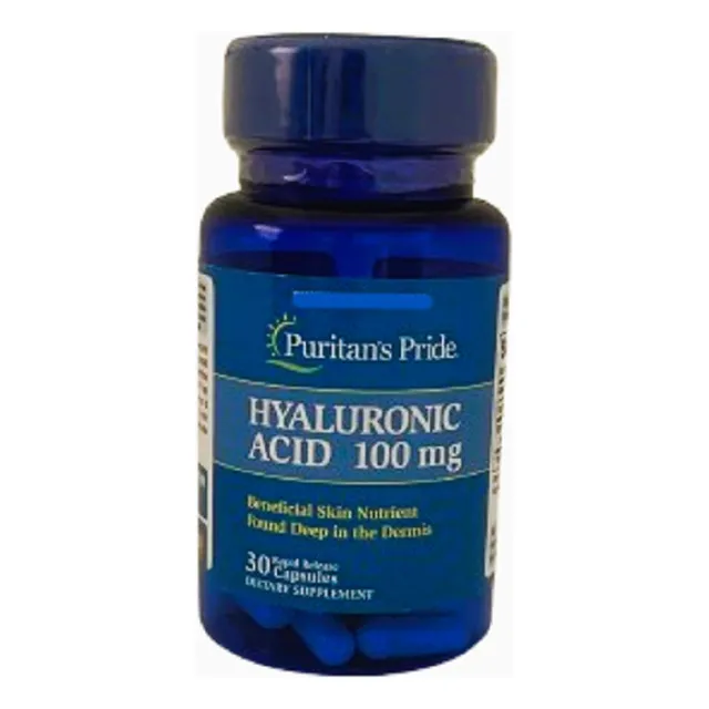 Acido Hialuronico 100mg  30caps  Puritan`s Pride