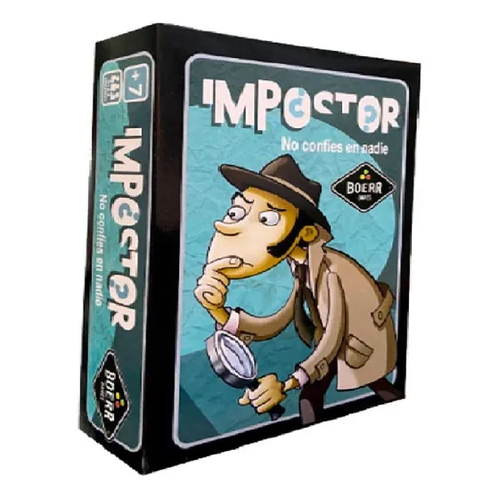 Juego De Mesa Impostor No Confíes En Nadie 1003 Boerr