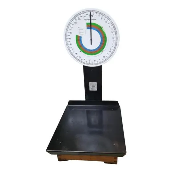 Bascula Tipo Reloj De 25kg (antigüa Y Usada)