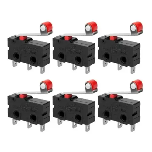 Chave Fim de Curso ZX 15gq-b Micro Switch 15A Preto | MercadoLivre