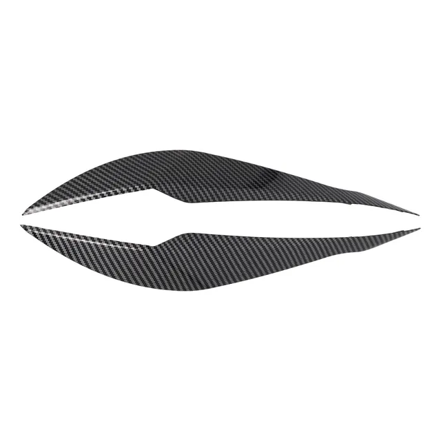 Pegatinas De Fibra De Carbono Para Faros De Coche