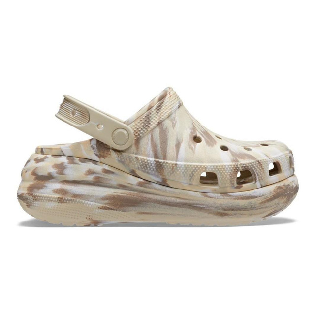 Sandália Crocs Classic Marbled Clog Bone/multi Sandália Crocs Classic Marbled Clog Bone/multi
