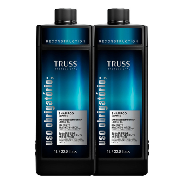 Kit Truss Uso Obrigatório Reconstruction Duo Shampoo Salon ( Kit Truss Uso Obrigatório Reconstruction Duo Shampoo Salon (