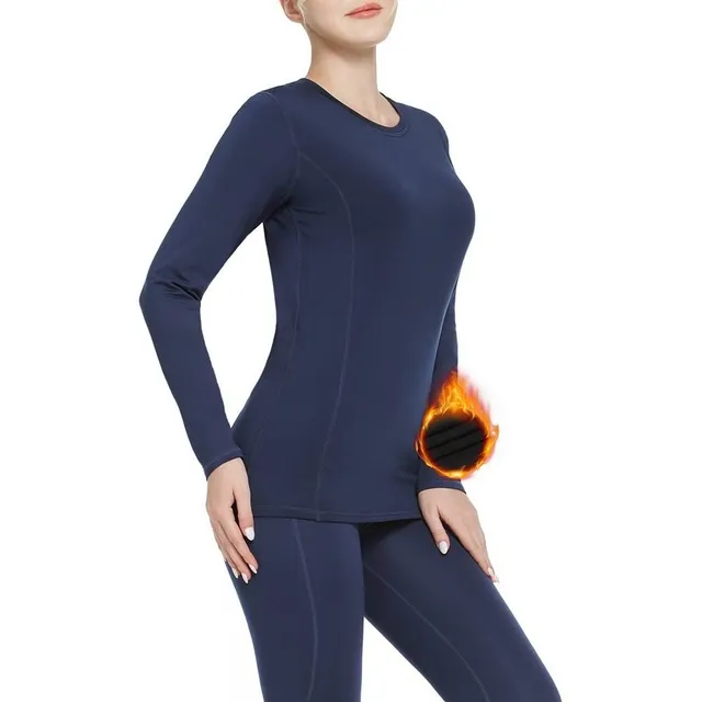 Conjunto Ropa Termica Para Dama Capa Base Deportiva Frio