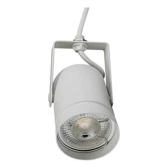 Spot Proyecto Dicroica Led Cabezal Metálico Riel Bandeja