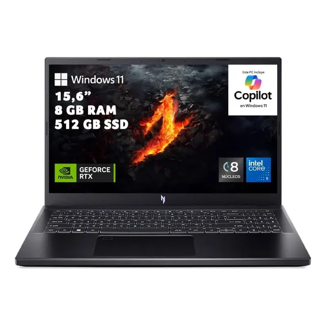 Laptop Gamer Acer Nitro V 15 Anv15-51-797l 15.6 I7-13620h Color Negro