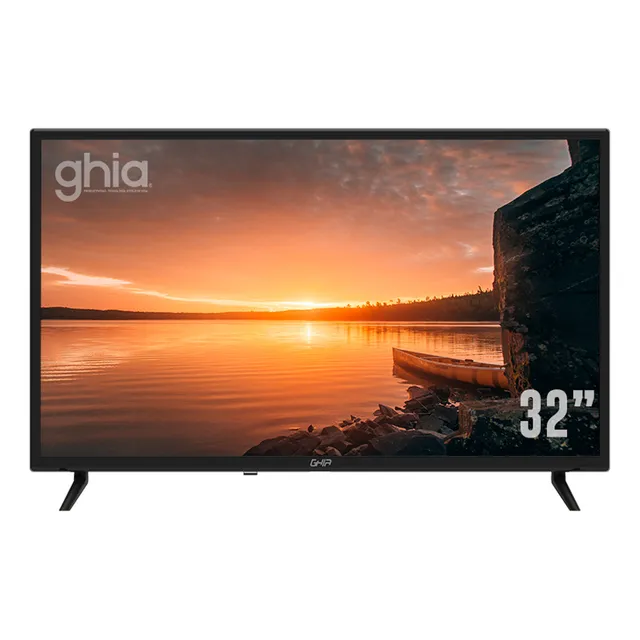 Televisión De 32'' Ghia Orizzonte Hd G32bhd22 Hdmi/usb