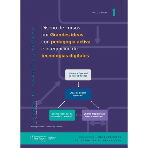 Diseño De Cursos Por Grandes Ideas Con Pedagogía Activa E Integración De Tecnologías Digitales . Tomo I, De Álvaro Galvis Panqueva. Editorial Universidad De Los Andes, Tapa Blanda En Español, 2021