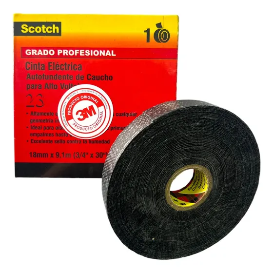 Cinta 3m 23 Scotch  Eléctrica Autofundente