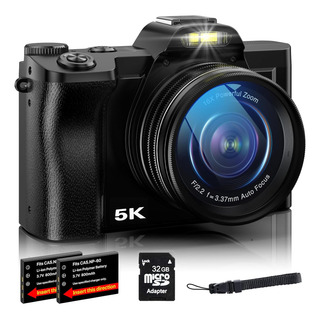 5k Cámara Digital Wifi Autofocus Vlogging Cámara Para You... 5k Cámara Digital Wifi Autofocus Vlogging Cámara Para You...