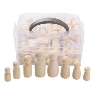50 Piezas En Peg Doll Craft Personas Formas Cuerpos De 50 Piezas En Peg Doll Craft Personas Formas Cuerpos De