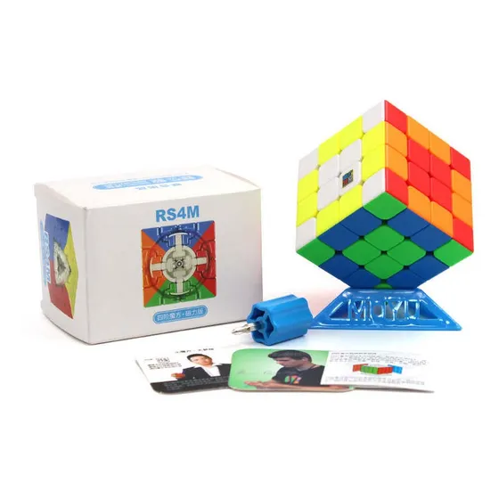 Cubo Moyu Rs4m 4x4 Magnético Color De La Estructura Stickerless