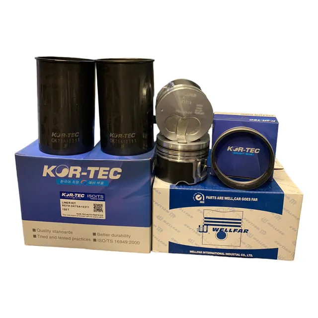 Kit Motor Kia Pregio 3.0 Pistones Camisas Anillos