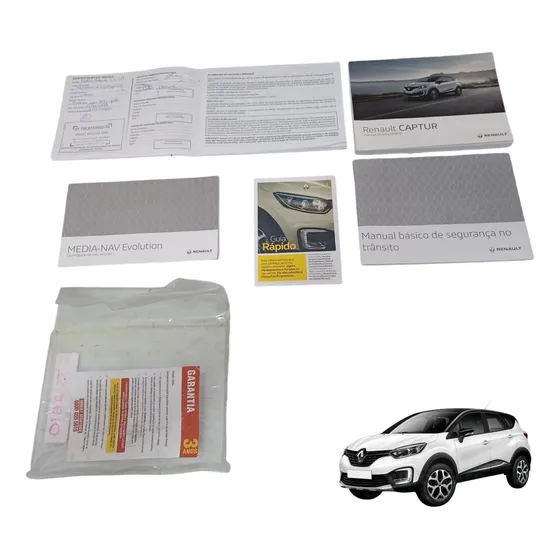 Manual Proprietario Instrucoes Captur 2018 Usado Preenchido