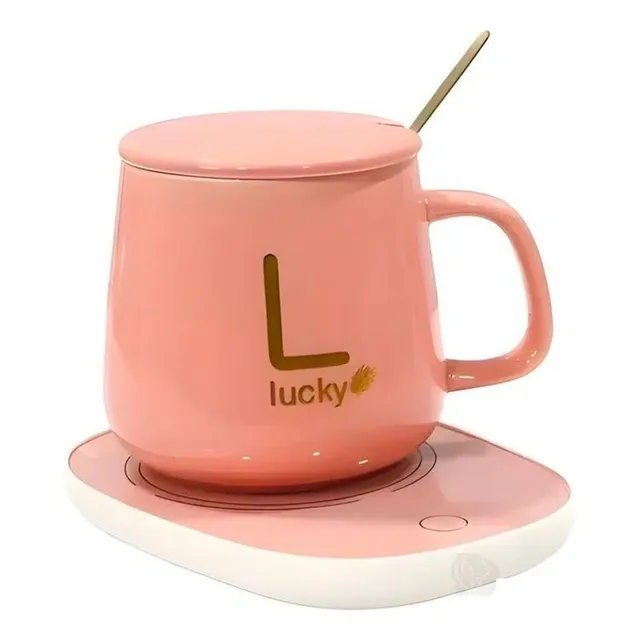Calentador De Taza Eléctrico De Escritorio Con Enchufe