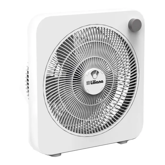 Turbo Ventilador Circulador Liliana 12 Vtc12 5 Aspas