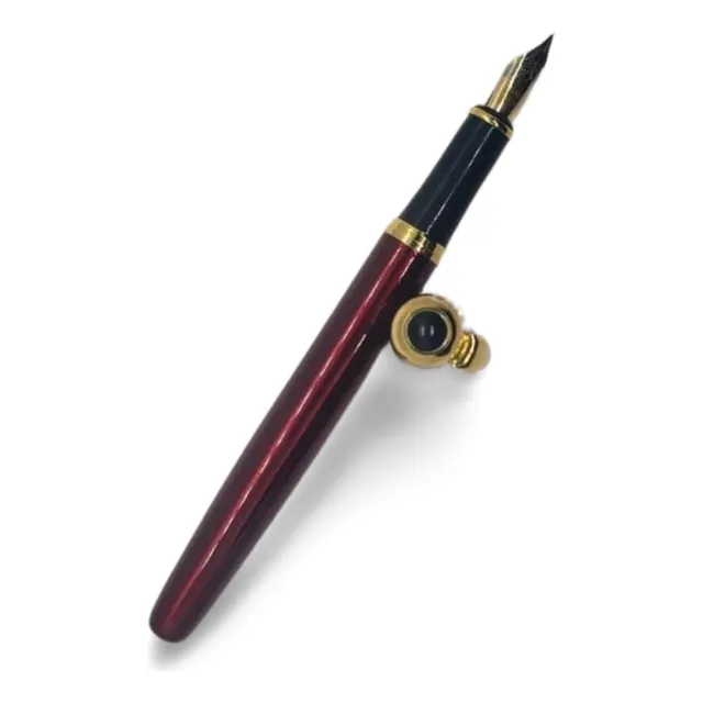 Elegante Pluma Fuente Metálica, En Varios Colores. Promo!