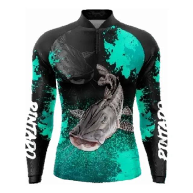 Remera Camiseta De Pesca Super King Protección Uv