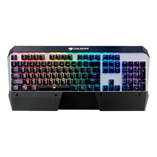 Teclado Mecanico Gamer Cougar Attackx3 Rgb 2018 Cherry Brown