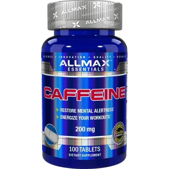 Allmax Nutrition Caffeine 100 Tabletas De Cafeína