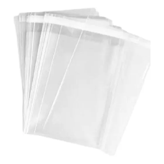 Bolsas De Celofan Autoadhesivas Transparentes 10 Por 15cms