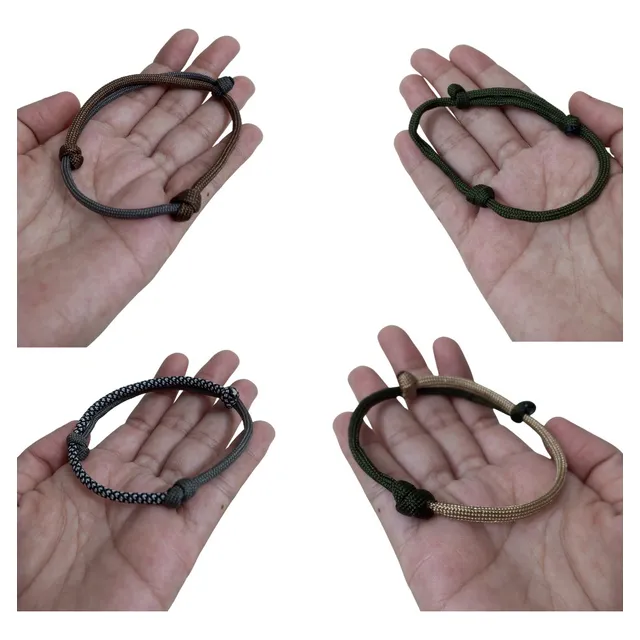Pulseras Básicas Paracord - Pack 4 Und