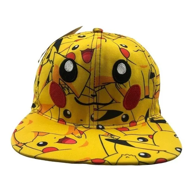 Bone Do  Pikachu  Com  Regulador De  Pvc  Sublimado 