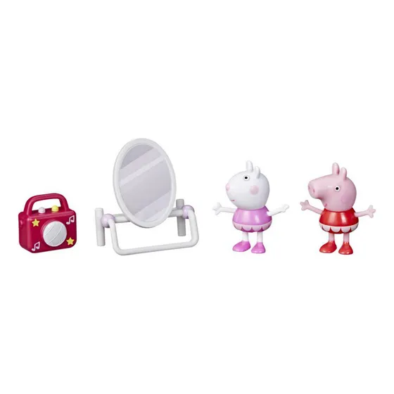 Set Muñeca Peppa Pig Adventures Sorpresa Clase De Ballet