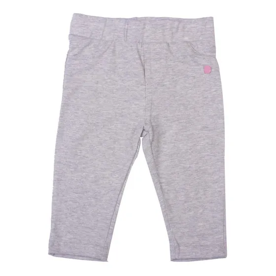 Calza Bebe Niña Gris Claro Pillin