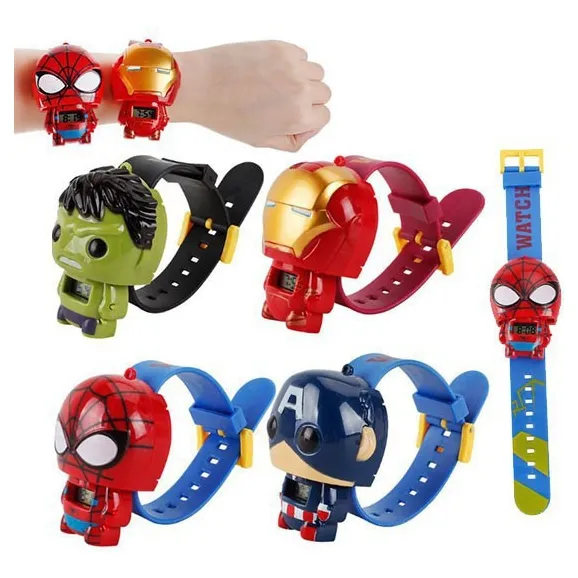 Reloj Digital Para Niños Cartoon Animado