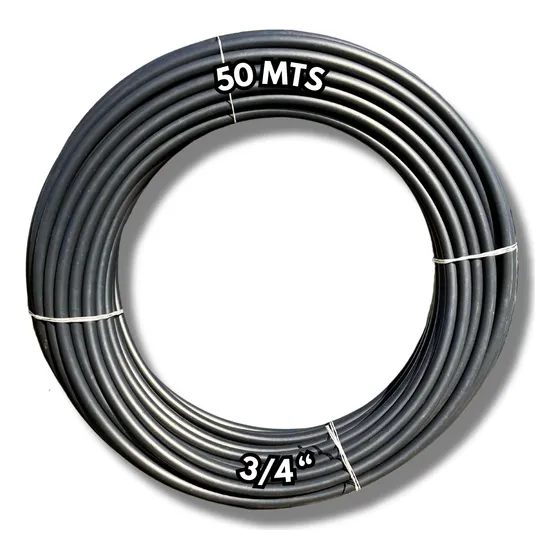 Caño Plastiducto 3/4 Pulgada 50 Metros - Para Riego U Otros.