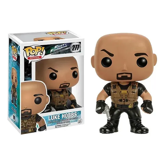 Luke Hobbs 277 Funko Pop Original Velozes E Furiosos