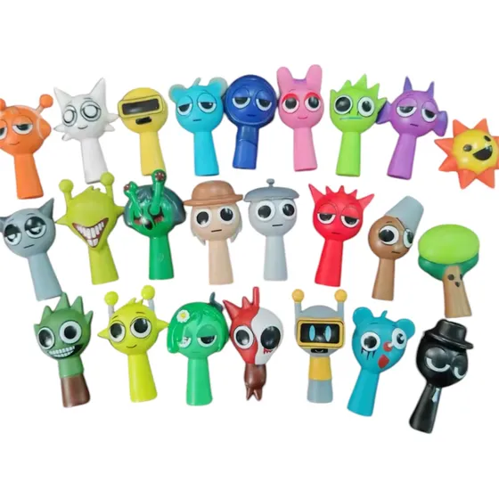 Set De 24 Figuras Coleccionables Incredibox Sprunki