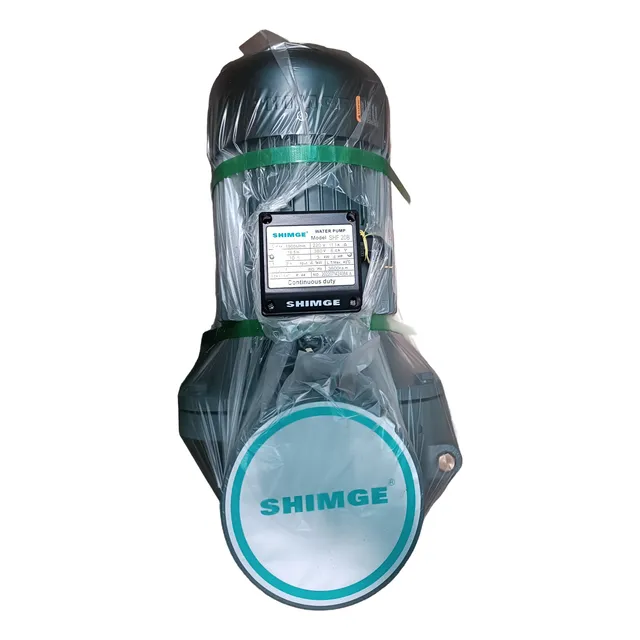 Bomba De Agua Alto Caudal Shimge 4 Hp 3ph 220v Shf-20b