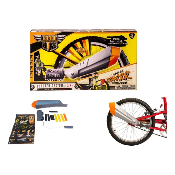 Caño  Turbo Escape Para Bicicletas Rock Your Bike