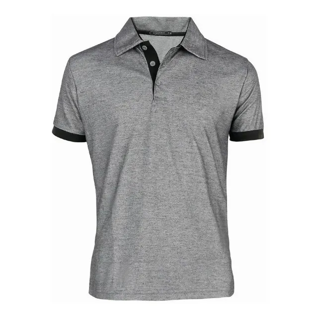 Polera Piqué Hombre Premium Textura Suave. 3 Botones Uv .m16