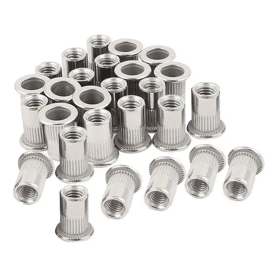 Tuerca Remachable Hilo M6 Fierro Pack 50 Und - Pernos