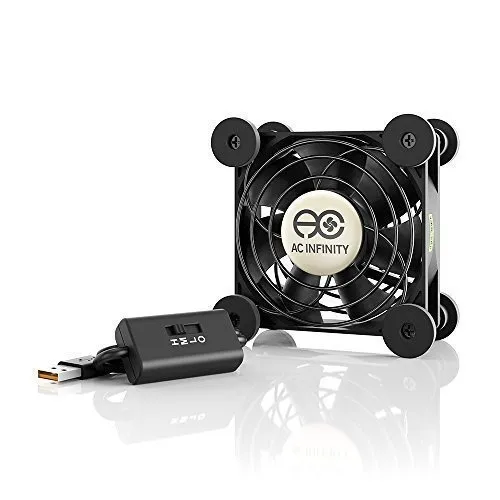 Ac Infinity Multifan S1, Silencioso Ventilador Usb De 80 Mm