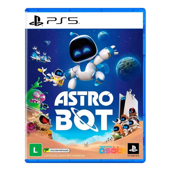 Jogo Astro Bot Playstation 5 Mídia Física Standard Edition