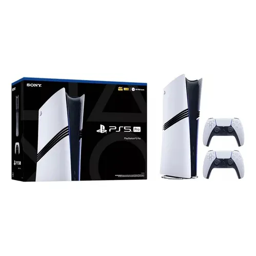 Sony Playstation 5 Pro Digital (2tb) 1 Juego + 2 Mandos