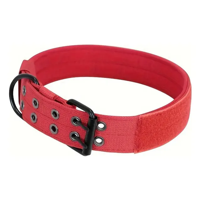 Collar Táctico Avanzado Para Perros Con Herraje Metálico