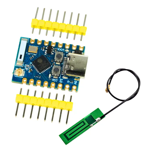Placa De Desarrollo Esp32 C3 Pro Super Mini Wifi Bt5 + Ipex