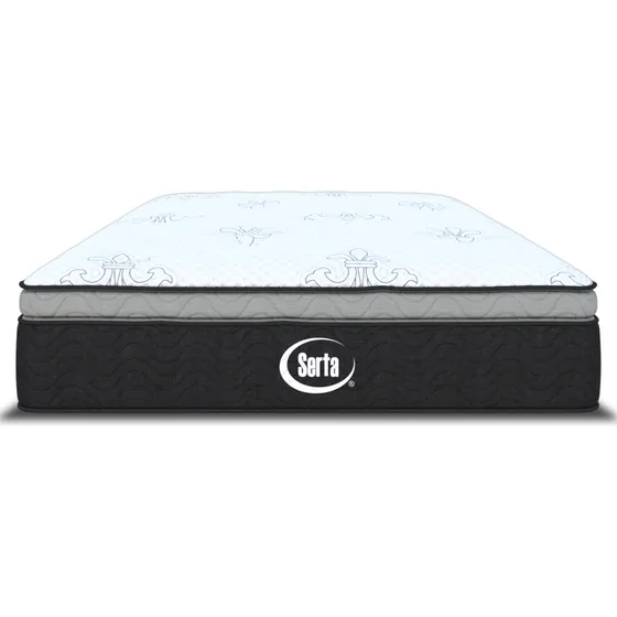 Colchón Serta King Size Memory Kool Comfort Hipoalergénico Anti-acaros Y Bacterias