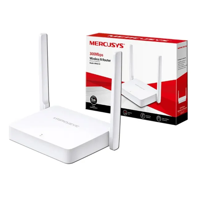 Router Inalambrico Mercusys Mw302r Wisp Multimodo 300mbps