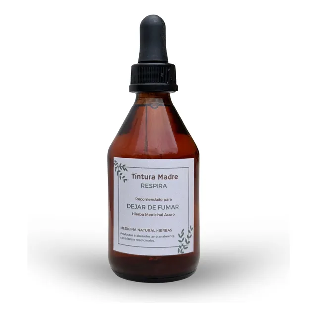 Tintura Madre Dejar De Fumar. Acoro . 60ml. -respira