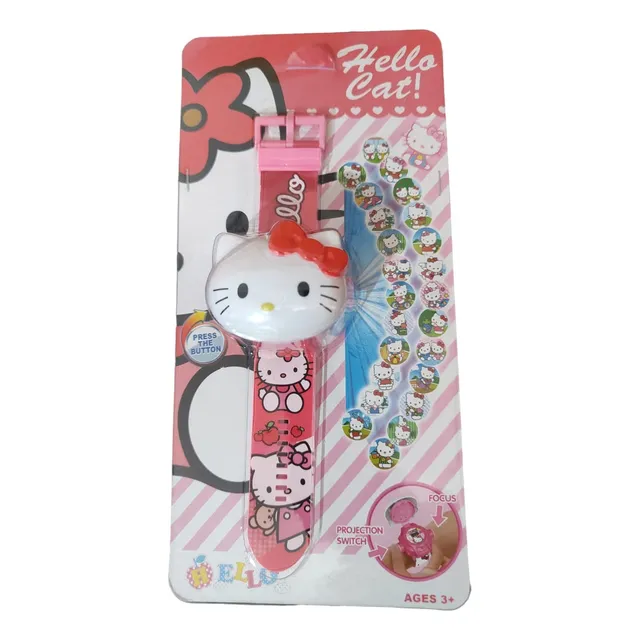 Reloj Hello Kitty Proyector De Imagenes Nuevo Excelente