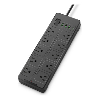 Multicontactos Usb 2500w,2m Cable 10 Salidas+3 Usb+1 Tipo C Multicontactos Usb 2500w,2m Cable 10 Salidas+3 Usb+1 Tipo C