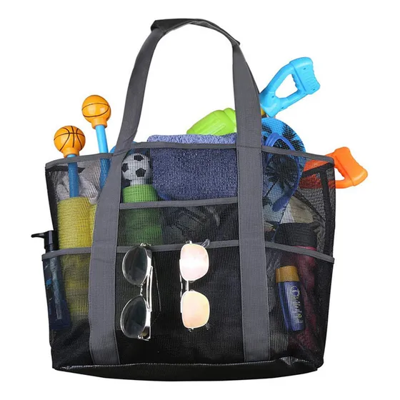 Bolsa De Playa Plegable Con Muchos Bolsillos For Playa Fami