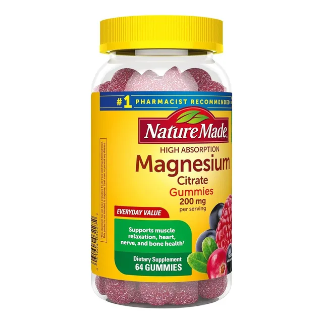 Citrato De Magnesio 200 Mg 64 U.