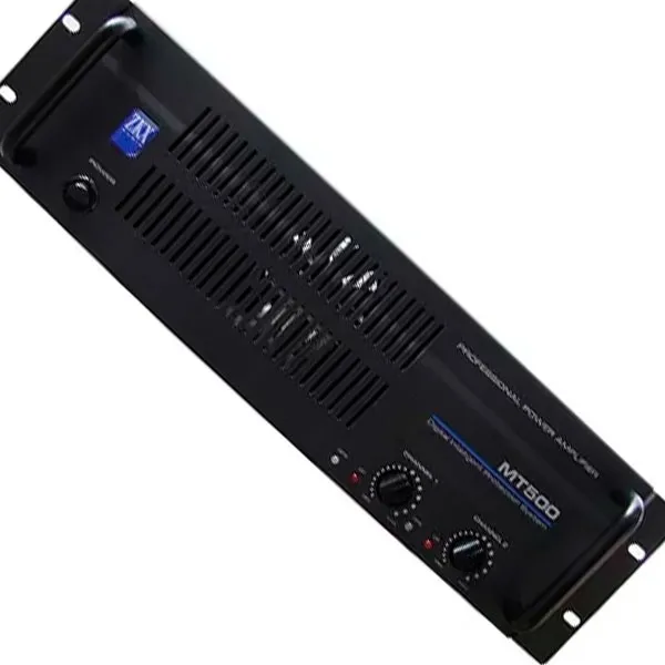 Potencia Zkx Mt 500 500w. Rms Garantía - Grey Music- Envios